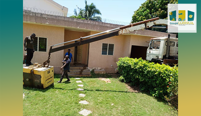 Déménagement par le Groupe Ludivaal